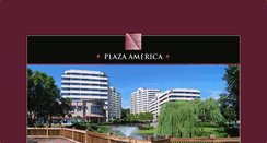 Desktop Screenshot of plazaamerica.com